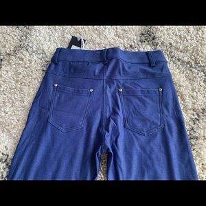 NWT blue capris